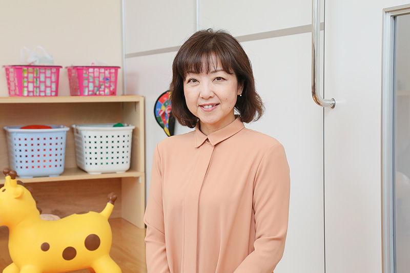 病児保育室かめさん施設長 佐藤悦子